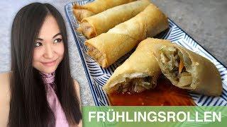 REZEPT: Frühlingsrollen selber machen | asiatische Vorspeise