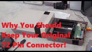 Why You Shouldn't Replace Your Original NES 72 Pin Connector With An Aftermarket One