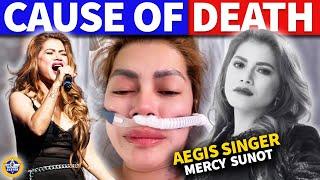 Aegis Singer Mercy Sunot Cause of Death | Last Video of Mercy Sunot