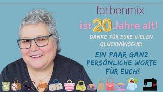 20 Jahre farbenmix, ein großes DANKE von Herzen