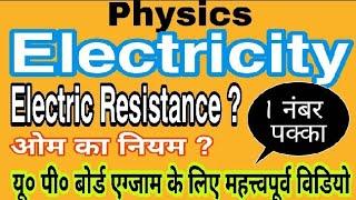 @abhistudy95 Electricity topic/up board exam 2021/physics /competitive exams के लिए महत्वपूर्ण/