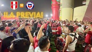 PERÚ vs. CHILE La Previa en el Estadio Monumental con La Blanquirroja y Sentimiento Blanquirrojo