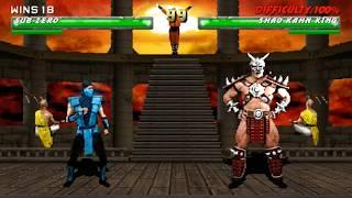 Mortal Kombat Project Solano Edition ( 2024 ) KLASSIC SUB-ZERO Gameplay Playthrough