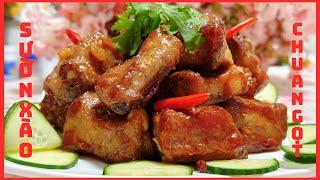 SƯỜN XÀO CHUA NGỌT với công thức pha nước sauce ngon tuyệt đỉnh, cách làm đơn giản mà ngon xuất sắc