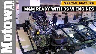 M&M is ready with BS VI engines | Special Feature | Motown India