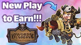 New Free to Play to Earn game! Swords & Dungeons!