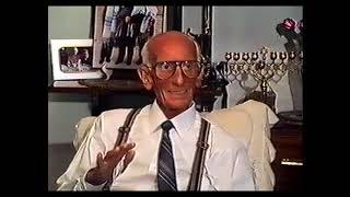 Testimonio Enrique Bergazyn 1990                   JEWISH HOLOCAUST SURVIVOR TESTIMONY  Hersz