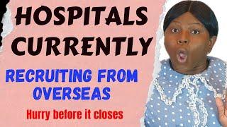 Overseas Nurses & healthcare assistant jobs with sponsorship