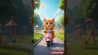 Cat Simple Vibes in the Park  #shorts #shortsfeed #cat #ai #park #food