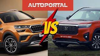 Honda Elevate vs Skoda Kushaq comparison - Autoportal