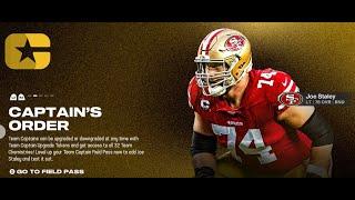 Team Captains: Release 4 - LT Joe Staley, Upgrade to 91 OVR