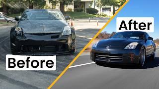 Rebuilding a 350z | HOW MUCH DOES IT REALLY COST? Full Breakdown