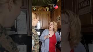 Marine daughter surprises mom after 18 months apart #shorts