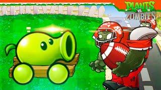  МЕГА ПУШКА ГОРОХОСТРЕЛ VS МЕГА ГАРГАНТЮА! МОД ГИБРИД ПВЗ  Plants vs Zombies Растения против зомби