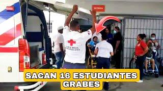 INCREÍBLE: SACAN DE LA ESCULA 16 ESTUDIANTES GRAB3S POR UN VENENØ QUÉ TIRAN