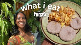 what i eat in a day to feel good (healthy vegan eats)