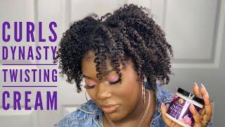 I FINALLY Tried The Curls Dynasty Twisting Cream!!