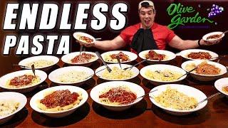 OLIVE GARDEN'S ENDLESS PASTA!!!