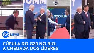 “Corridinha” de Macron, protocolo de Milei: a chegada dos líderes na Cúpula do G20, no Rio