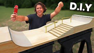 D.I.Y Fingerboard Park in 1 Day Challenge!