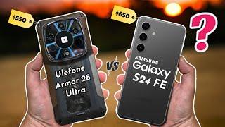 Samsung Galaxy S24 FE (VS) Ulefone Armor 28 Ultra (Thermal) - Best flagship android phones in 2024