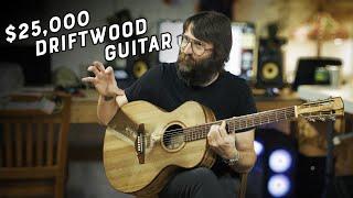 Driftwood Guitars hand delivered our first acoustic build! Over 400 hours of work come to life...