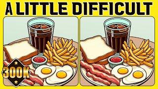 Spot the 3 Differences | Can You Find Them All? 《A Little Difficult》