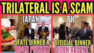 STATE DINNER VS OFFICIAL DINNER II JAPAN AND PHILIPPINES COMPARISON IN TRILATERAL SUMMIT WITH THE US