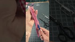 DIY bow for a little girl | EASY sewing project