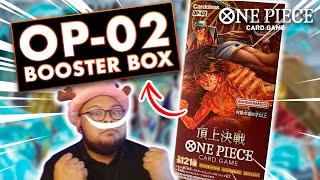 *NEW* IT'S HERE! OPENING UP THE NEW OP-02 PARAMOUNT WAR BOOSTER BOX! - ONE PIECE CARD GAME