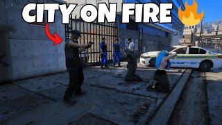 Meeting My Crazy Girl + GANG RAID + HEIST OF THE YEAR! | GTA 5 RP