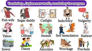 Vocabulary | English For Daily Use | English Vocabulary | Vocabulary in English | english words