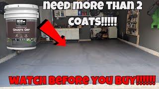 BEHR PREMIUM Granite Grip 2 coats is not........