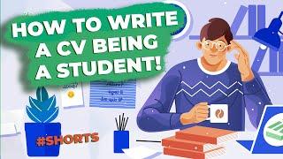 How to write a CV being a student #Shorts