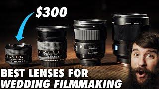 My Favorite Lenses For Wedding Filmmaking!