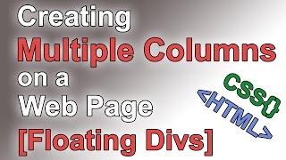 How to Build a Website #6 - Multiple Column Layout [CSS Tutorial]