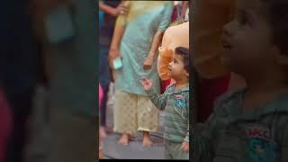 Little Devotee Meets @gurudev . Very Cute Video