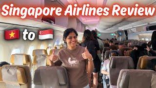 Singapore Airlines Review, Singapore Airlines Economy, Ho Chi Minh City to Singapore Flight Review.