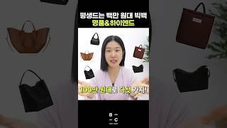 빅백 평생드는 백만원대 추천‼️