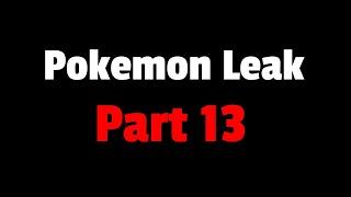 The Gamefreak Pokemon Leak - Part 13 (typhlosion)