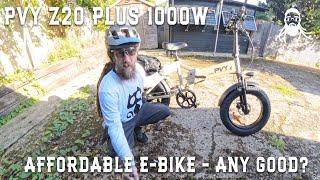 PVY Z20 PLUS 1000W E-BIKE - Initial Tests - Thoughts and Quality