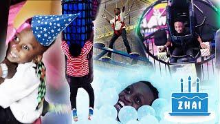 "The BOYS explore NEW TRAMPOLINE Park for BIRTHDAY PARTY! | The Gotit Family