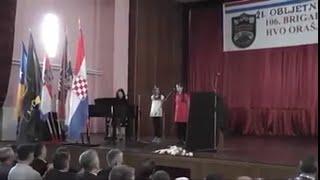 Croatian war song LIVE  - English Subtitles