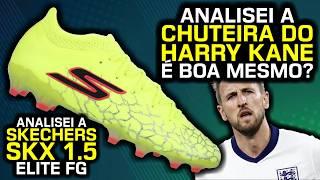 A chuteira do Harry Kane SURPREENDEU?  - Análise chuteira campo Skechers SKX 1.5 Elite FG