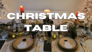 Setting The Table for Christmas