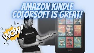 The Best E-Reader! | Amazon Kindle Colorsoft First Look | Graphic Novels & Comic Book Reading