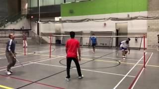 Slow-Mo action - Calgary Genesis Badminton