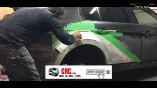 BMW Fiberglass Arka Çamurluk ve kapı şişirme.