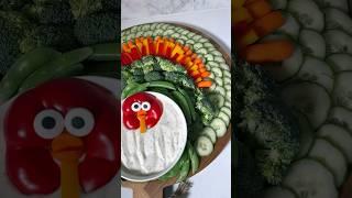 Turkey Day veggie tray  #veggietray #turkeyday #thanksgiving