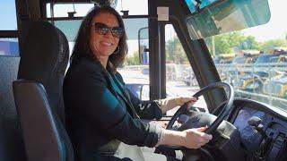 Amid bus driver shortage, St. Francis Area Schools superintendent gets her license